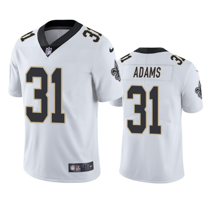 Josh Adams #31 New Orleans Saints White Vapor Limited Jersey