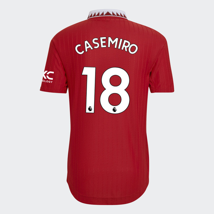 Casemiro #18 Manchester United 2022/23 Home Player Jersey - Red