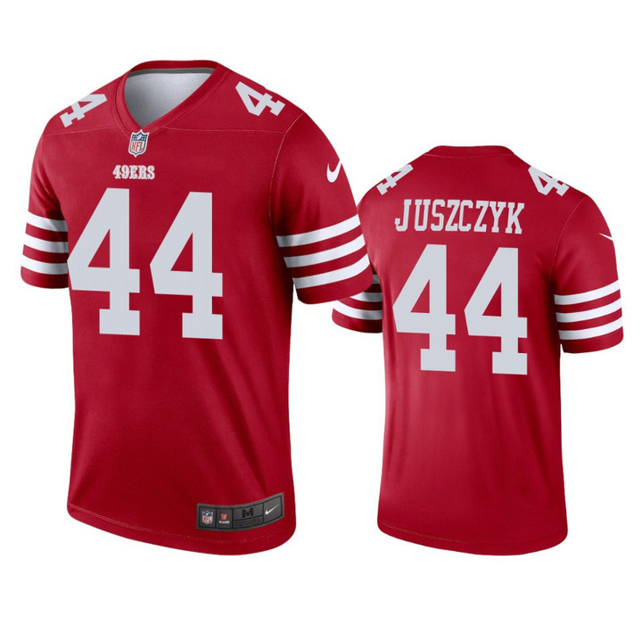 San Francisco 49ers Kyle Juszczyk #44 2022-23 Legend Scarlet Jersey - Men's