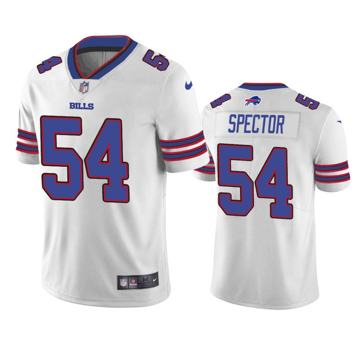 Buffalo Bills Baylon Spector #54 White Vapor Limited Jersey
