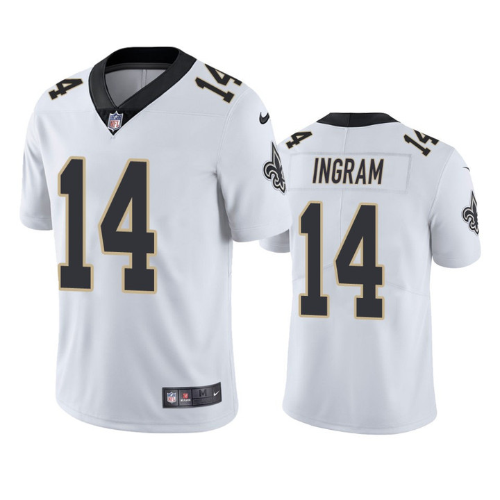 Mark Ingram #14 New Orleans Saints White Vapor Limited Jersey