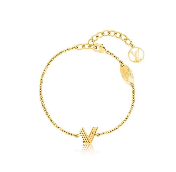 Louis Vuitton Letter V Lv & Me Bracelet