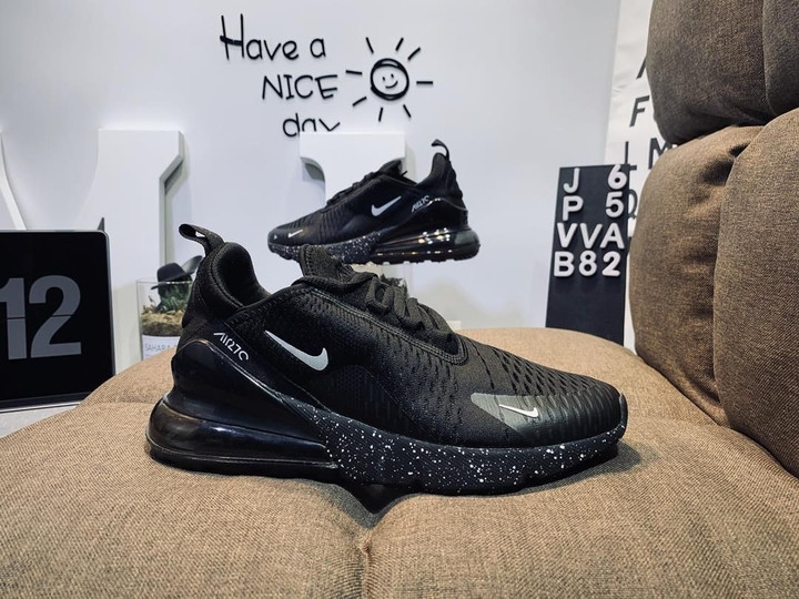 Nike Air Max 270 Black Dots Sneaker Shoes