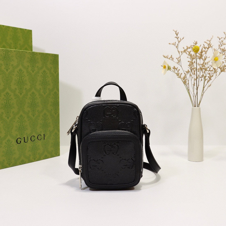 Gucci GG Embossed Mini Bag