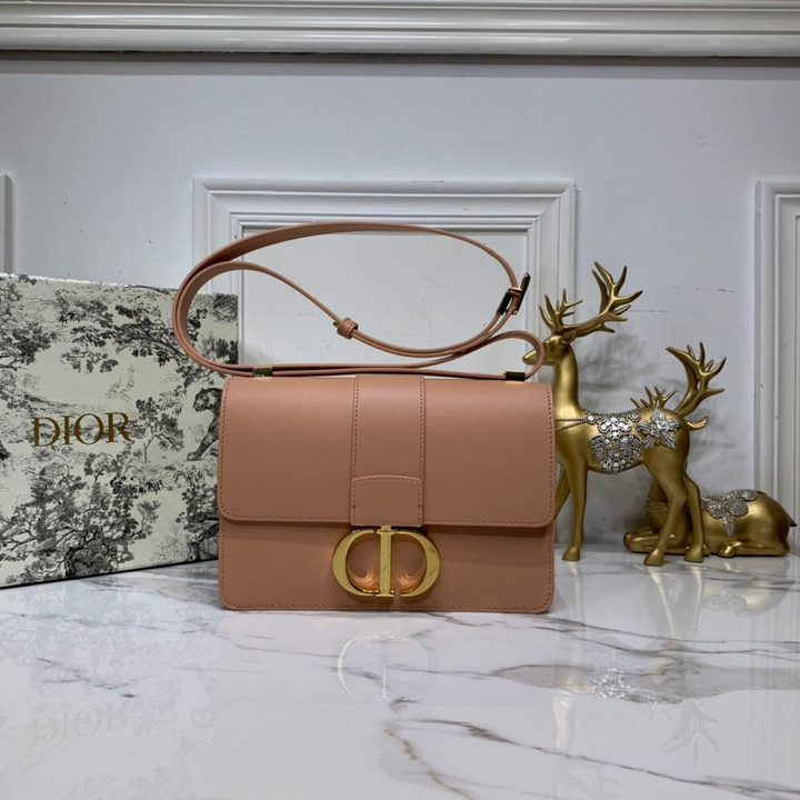 Dior 30 Montaigne Bag Amber Box Calfskin