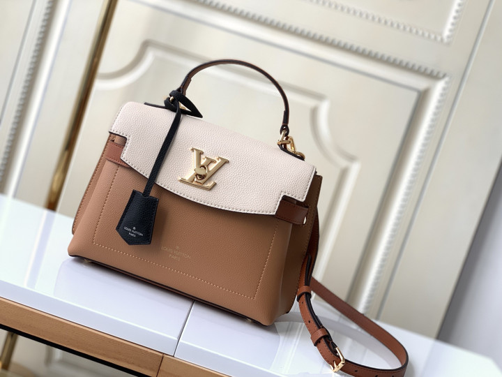 Louis Vuitton Lockme Ever BB Brown Shoulder Bag