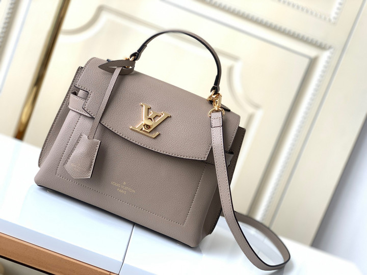 Louis Vuitton Brown Soft Calf Leather LockMe Ever Bag
