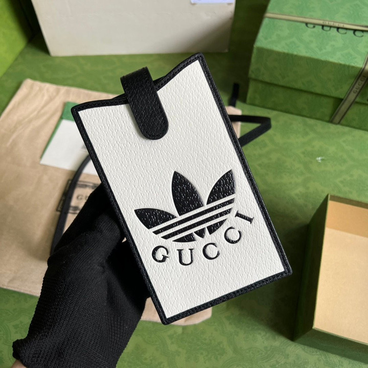 Adidas x Gucci Phone Case In White