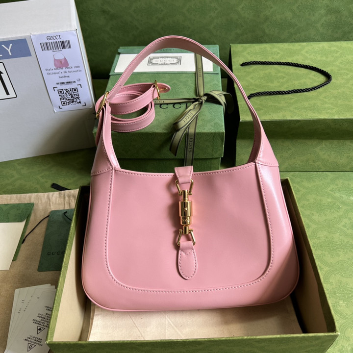 Gucci Jackie 1961 Small Shoulder Bag In Light Pink
