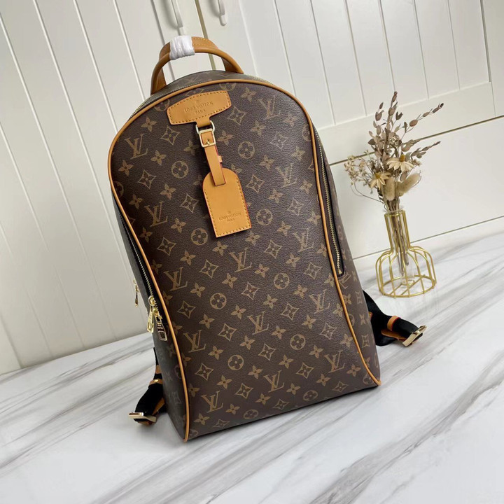 Louis Vuitton Ellipse Backpack In Monogram Coated Canvas And Leather