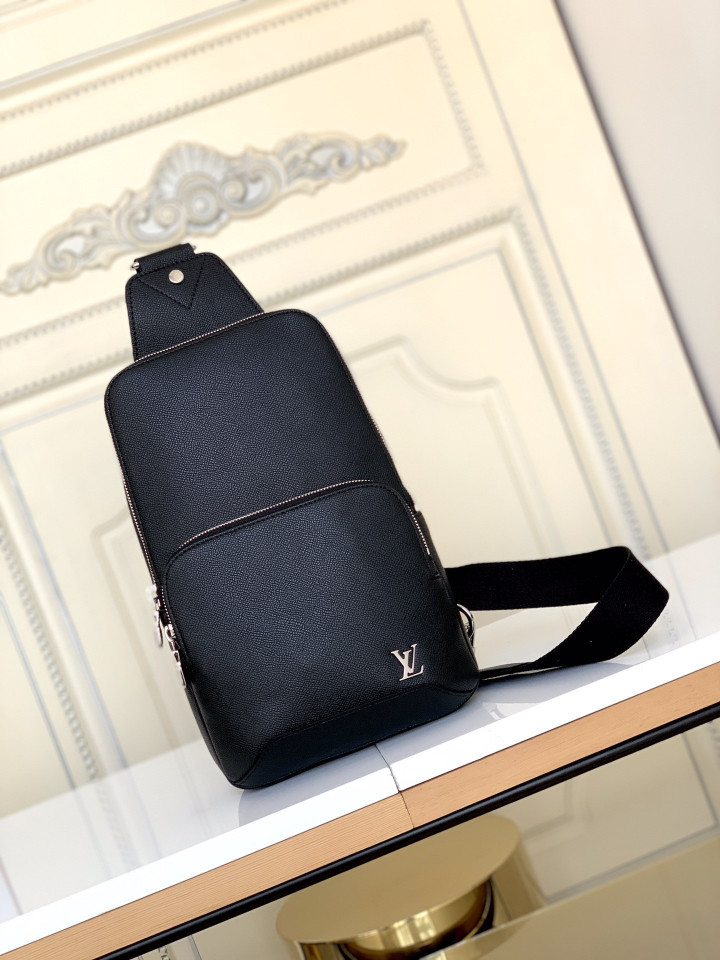 Louis Vuitton Avenue Sling Bag In Black