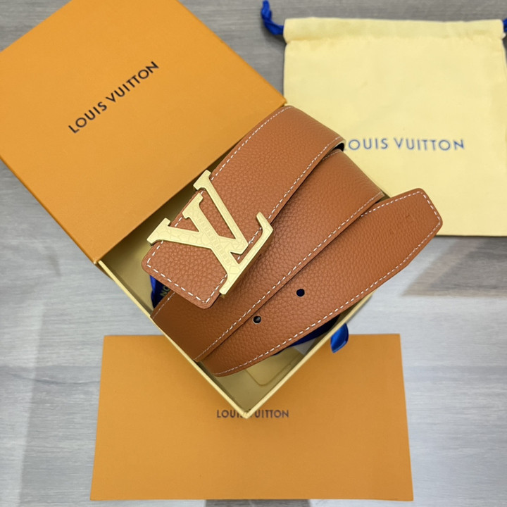 Louis Vuitton Aerogram Brown Belt 40MM