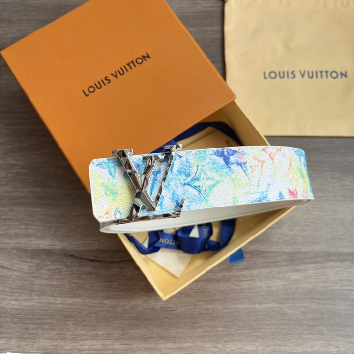 Louis Vuitton LV Shape 40mm Reversible Belt, Tie-dye
