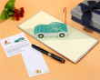 The 3D Blue Car pop-up greeting card