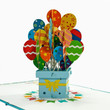 Balloon Gift Box 3D Pop Up Card