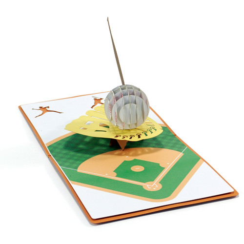 Baseball Pop Up Card