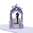 Wedding Bride & Groom Popup Card