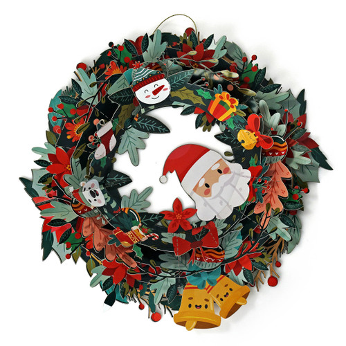 Christmas Wreath Pop Up Decorations