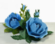 Blue Rose 3D Pop Up Card