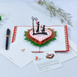 The Heart Of Love - Proposal 3D Pop Up Card