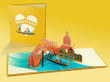 Venice 3D CUT popup card