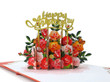 Happy Anniversary Flower Popup Card
