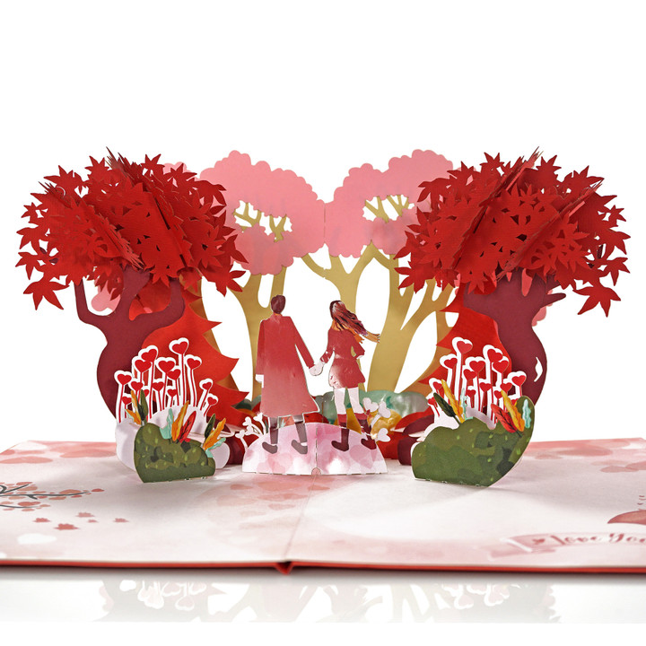 Romantic Love 3D Popup Cards for Valentines Day 2023
