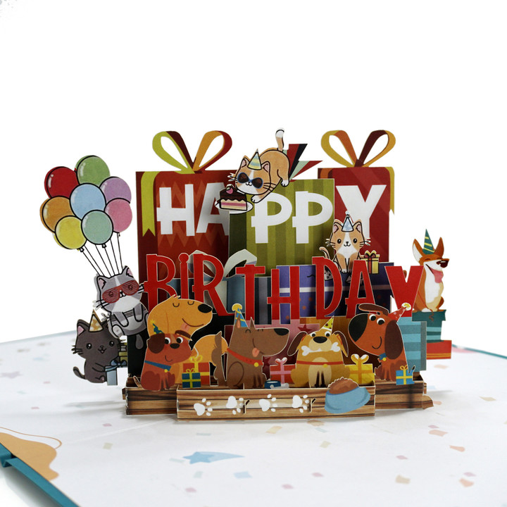 Happy birthday 3D Popup Card