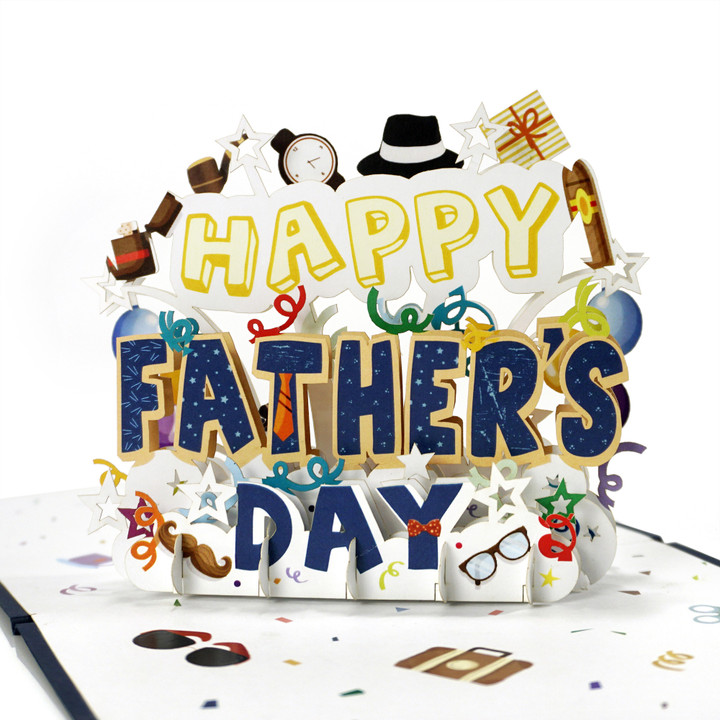 Happy Father's Day 3D Popup card - The Perfect Gift for Father's Day 2023