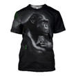 Gorilla Unisex 3D T-Shirt All Over Print ONDDD
