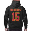 #15 Patrick Mahomes Art#396 3D Pullover Printed Over Unisex Hoodie
