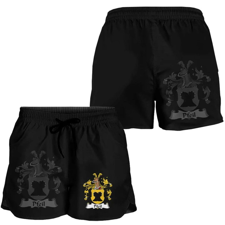 Pfeil Germany Family Crest Women's Shorts - German Family Crest A7