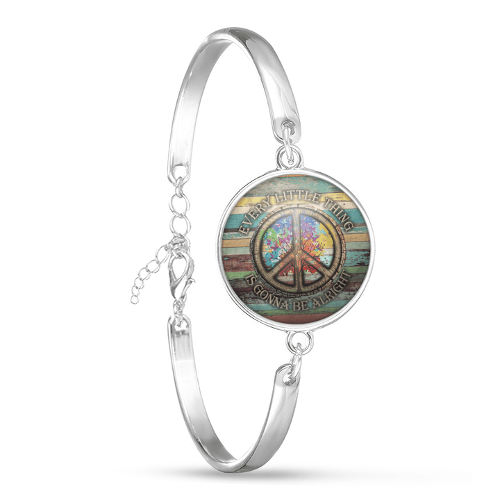 Hippie circle bracelet