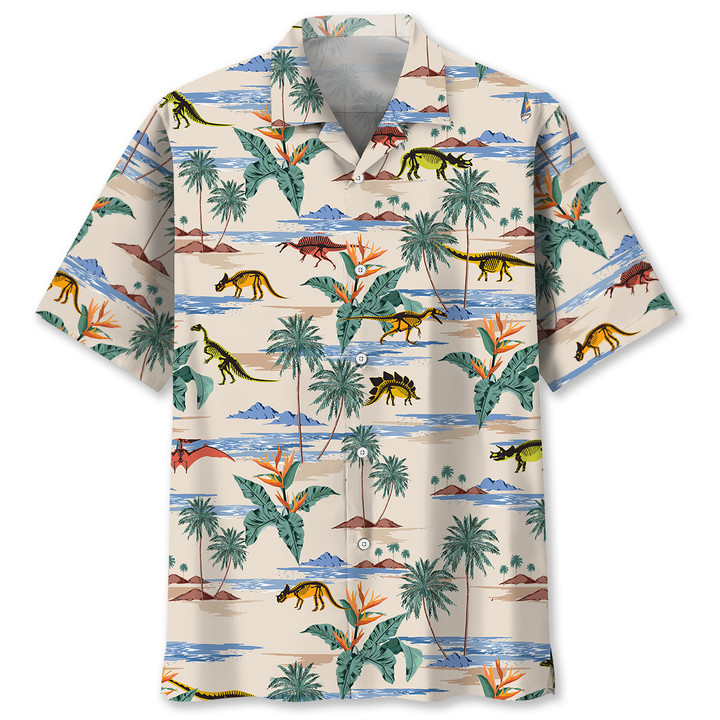 Dinosaurs Men's Hawaiian Shirt