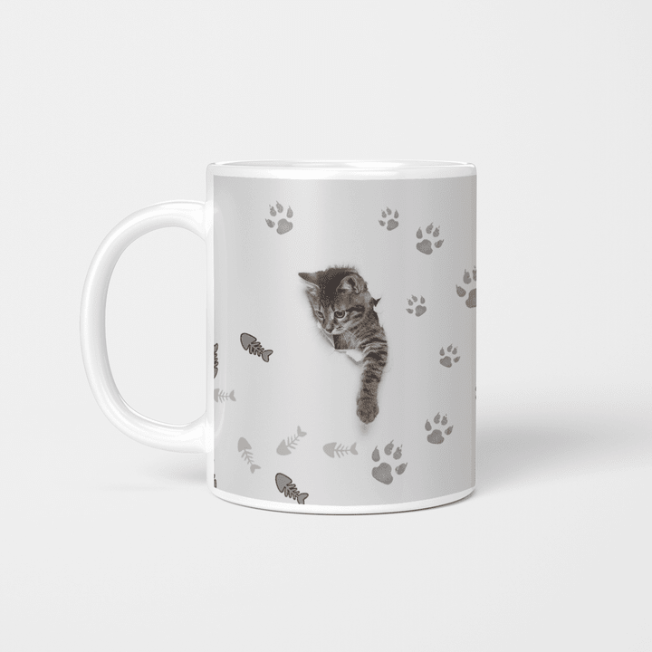 cat funny mug