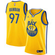 BamBam #97 Golden State Warriors Limited Edition Jersey - All Stitched