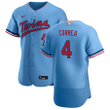 Men's #1 Carlos Correa Minnesota Twins Stitched Jersey - All Colors