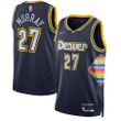 Denver Nuggets Rainbow Navy 2021/22 Swingman Jersey - City Edition