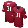 Men's Houston Texans 31 Dameon Pierce Navy Game Stitched Jersey