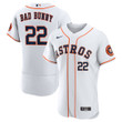 Bad Bunny Houston Astros White Jersey - All Stitched
