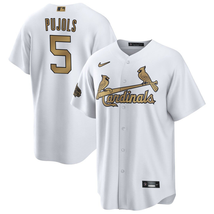 Men's St. Louis Cardinals White 2022 All-Star Game Cool Base Jersey - National League