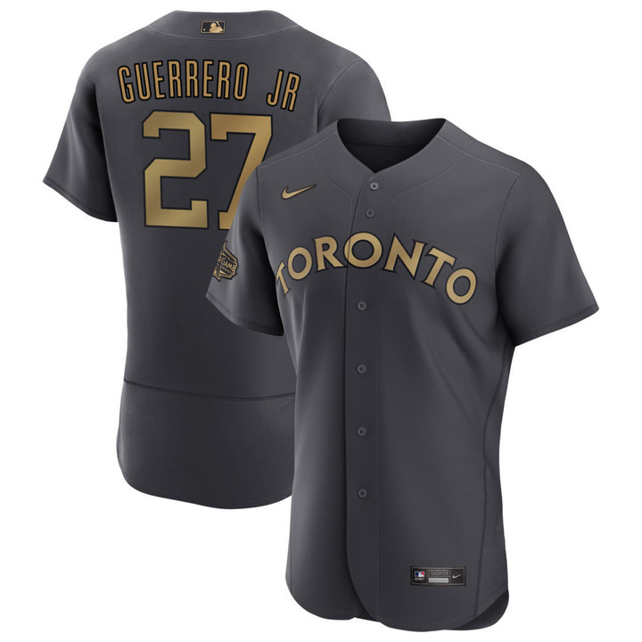 Toronto Blue Jays 2022 All-Star Game Jersey Charcoal