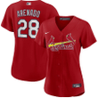 Women's St. Louis Cardinals #28 Nolan Arenado All Stitched Jersey