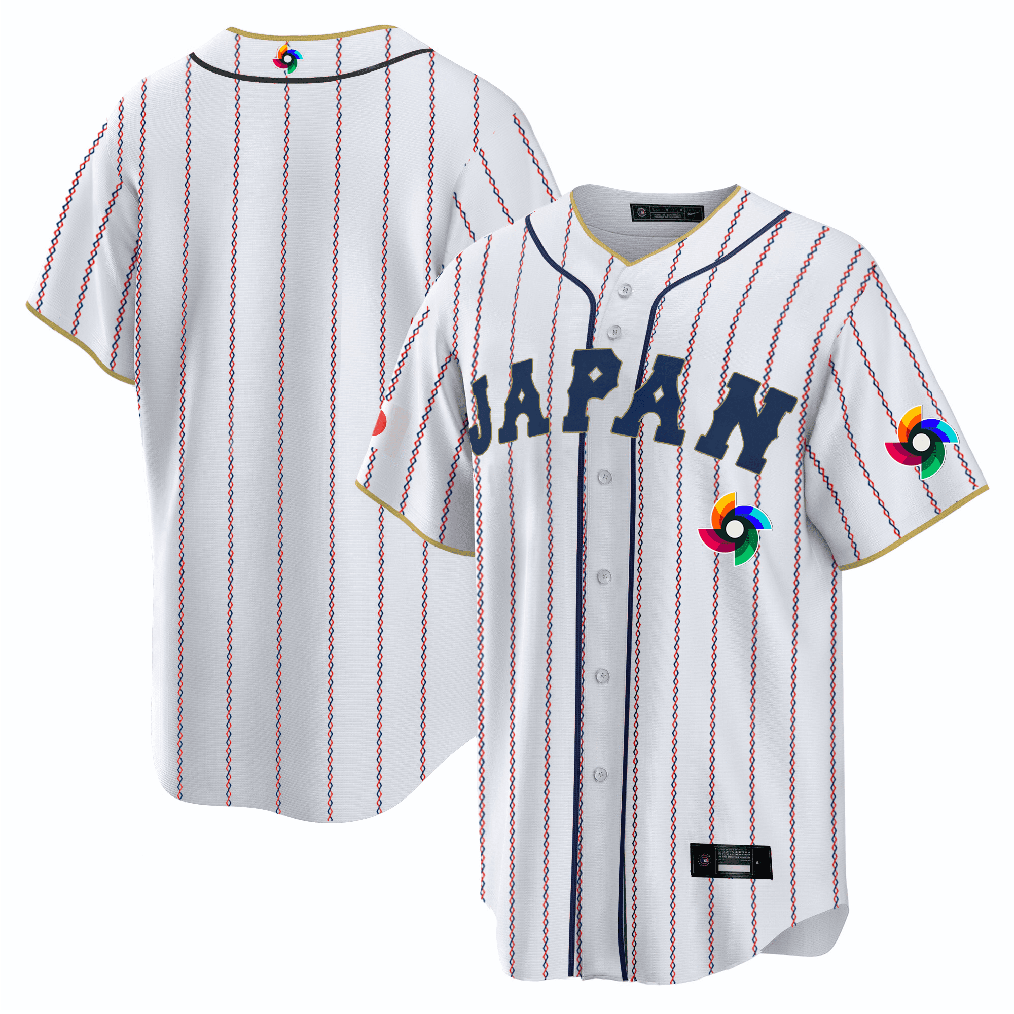Men's Japan Baseball 2023 World Baseball Classic Jersey - All Stitched