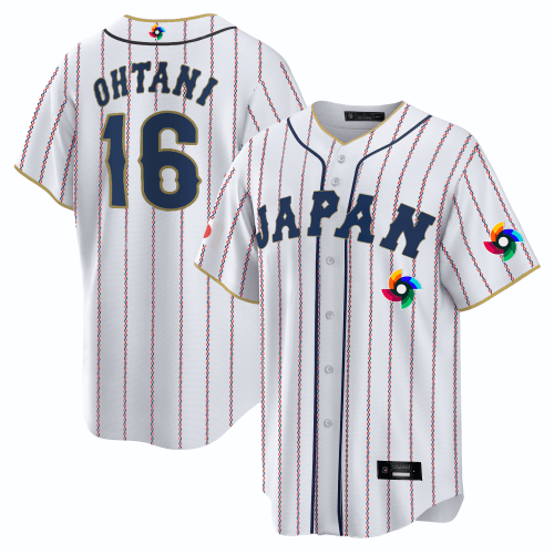 Men's Japan Baseball 2023 World Baseball Classic Jersey - All Stitched