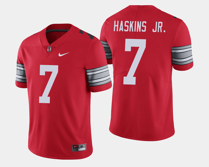 Men's #7 Ohio State Buckeyes Dwayne Haskins Stiched Jersey