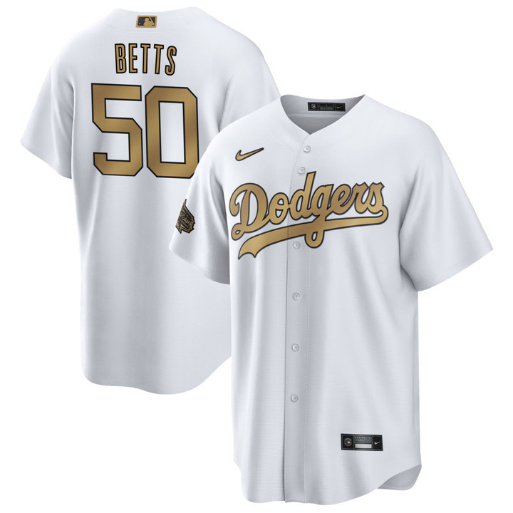 Men's Baseball Teams White 2022 All-Star Game Cool Base Jersey - National League