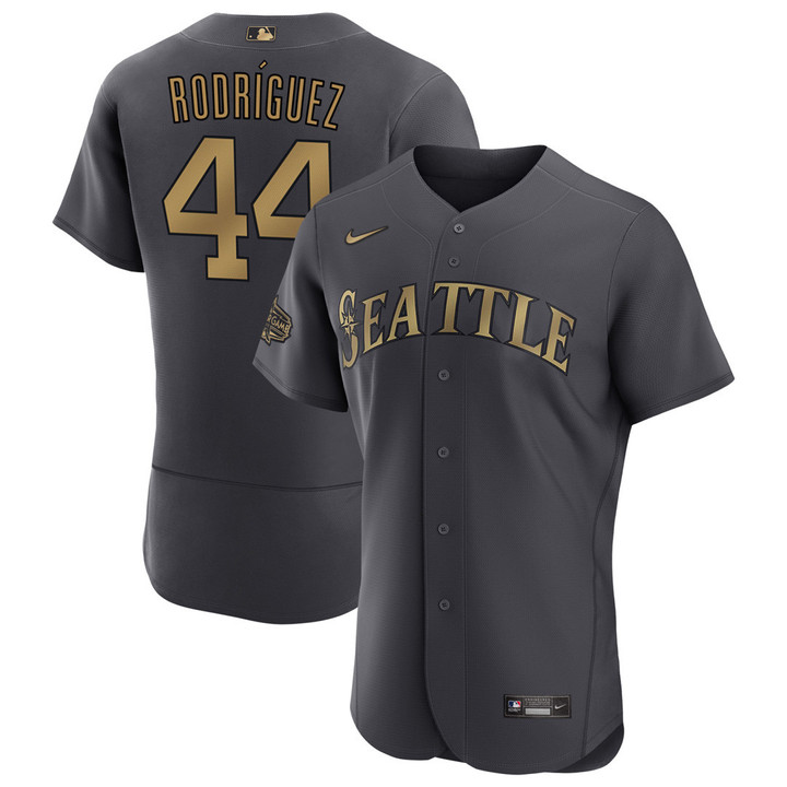 Seattle Mariners Charcoal 2022 All-Star Game Jersey