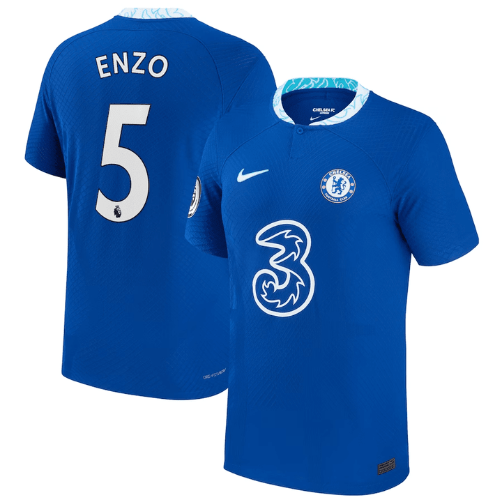 Men's Chelsea #5 Enzo Fernández Shirt 2022-23