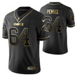 Kansas City Chiefs Mike Pennel 64 2021 NFL Golden Edition Black Jersey Gift For Chiefs Fans